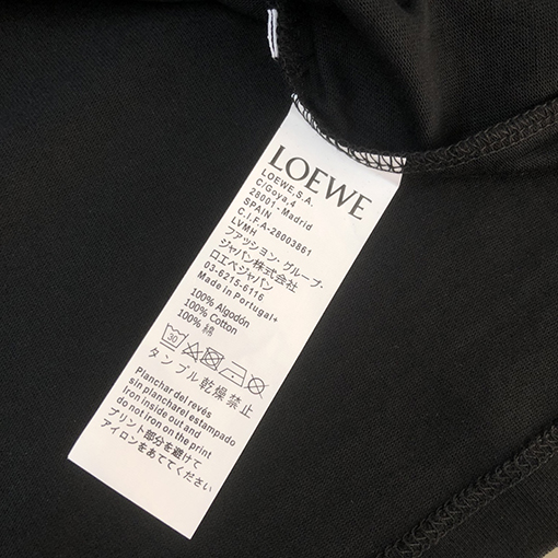 ロエベコピー ラウンドネックカップルファッション半袖Tシャツ