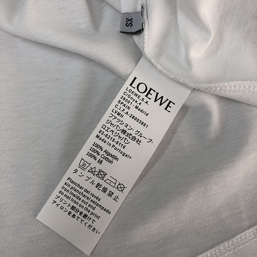 ロエベコピー ラウンドネックカップルファッション半袖Tシャツ