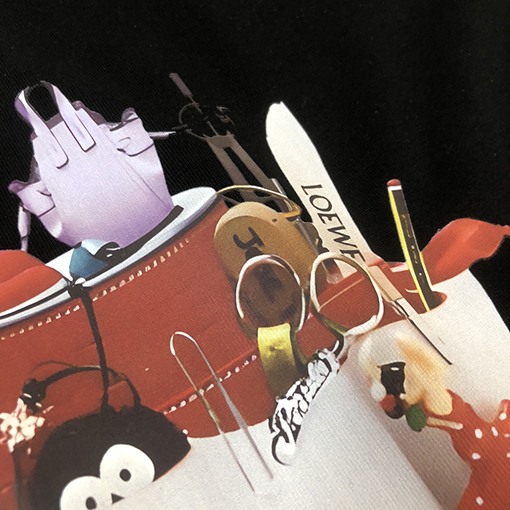 ロエベ シンプルでかっこいい半袖Tシャツ