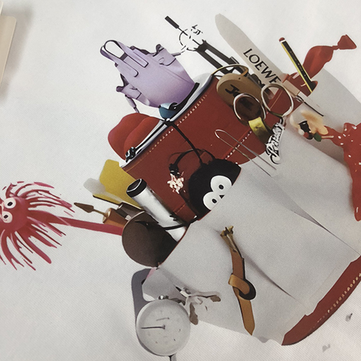 ロエベ シンプルでかっこいい半袖Tシャツ