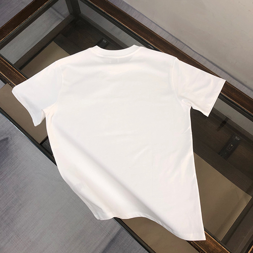 バーバリー ロゴ柄プリントコットン半袖Tシャツ