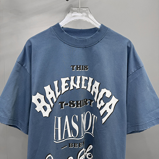 バレンシアガ 発泡プリントシリーズ半袖新作Tシャツ
