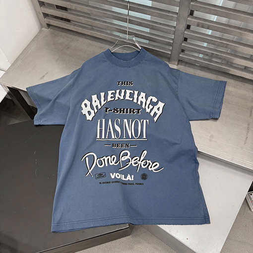 バレンシアガ 発泡プリントシリーズ半袖新作Tシャツ
