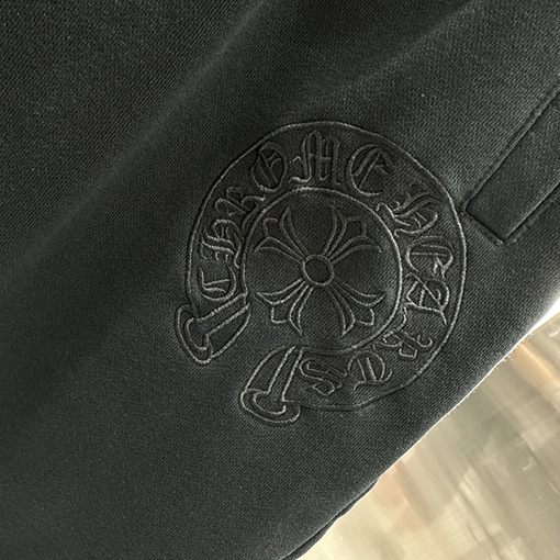 クロムハーツ 馬蹄刺繍クラシックプリントショーツ