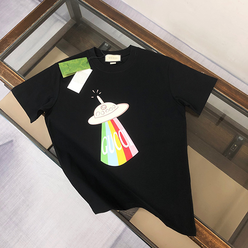 グッチ 通気性に優れたファッション半袖Tシャツ