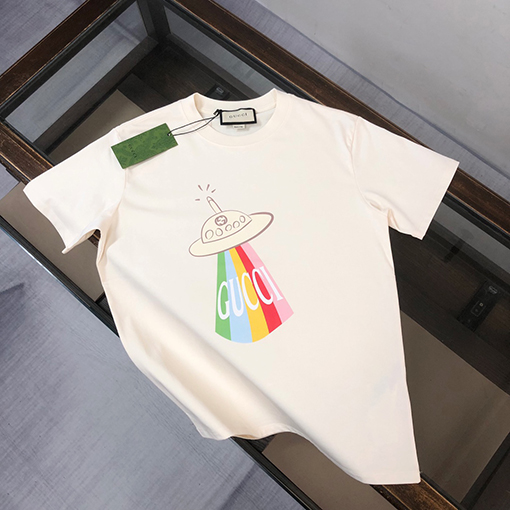 グッチ 通気性に優れたファッション半袖Tシャツ