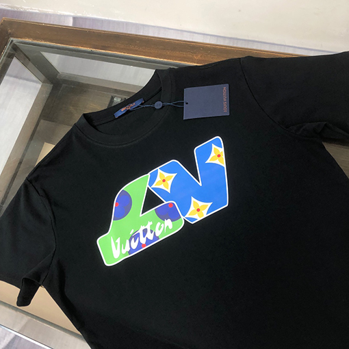 ルイヴィトン デザインスタイリッシュな半袖Tシャツ