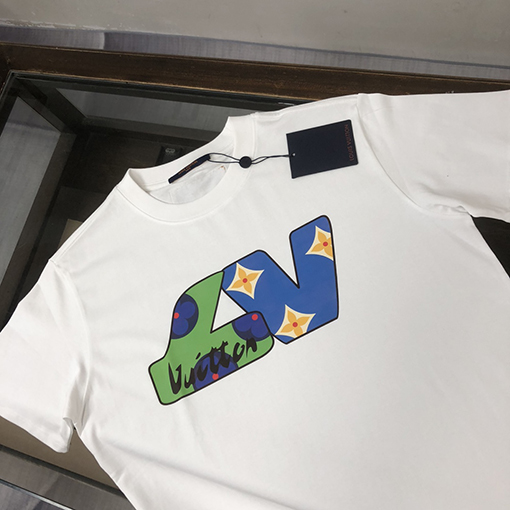 ルイヴィトン デザインスタイリッシュな半袖Tシャツ