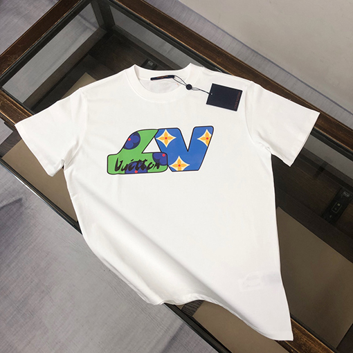 ルイヴィトン デザインスタイリッシュな半袖Tシャツ
