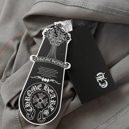 クロムハーツ カラーハンドペイント スプラッシュホースシュー クロス Tシャツ