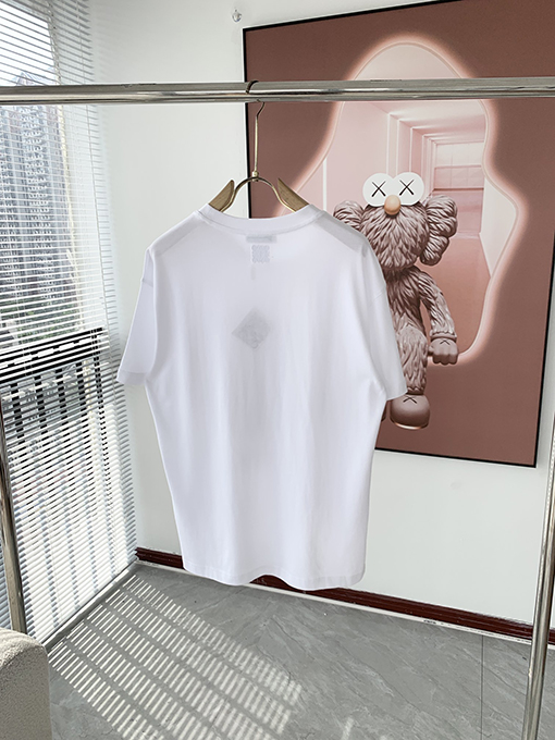 エルメスコピー ロゴプリントショートスリーブTシャツ