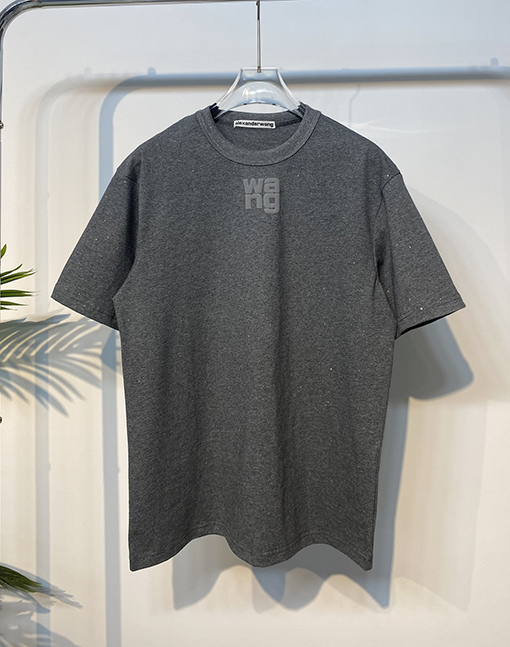 アレキサンダーワンコピー 銀河系スパンコールエフェクトTシャツ