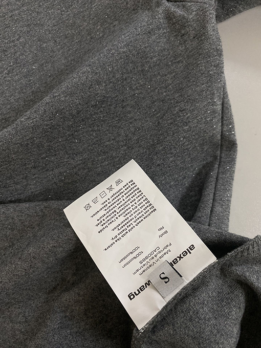 アレキサンダーワンコピー 銀河系スパンコールエフェクトTシャツ
