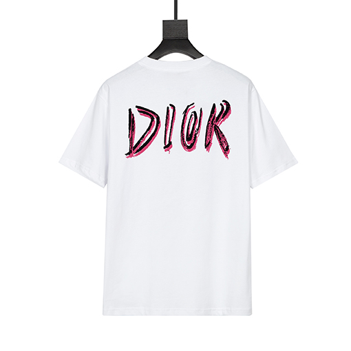 ディオール ファッションクルーネック半袖Tシャツ