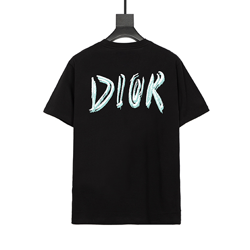 ディオール ファッションクルーネック半袖Tシャツ
