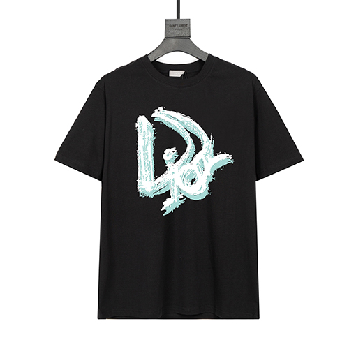 ディオール ファッションクルーネック半袖Tシャツ
