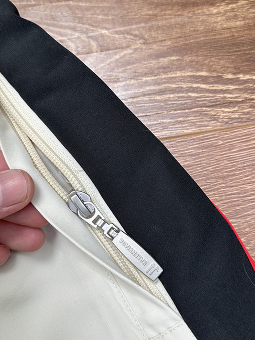 バレンシアガ 刺繍ロゴ衝突色ステッチレトロカジュアルスポーツパンツゆったりとしたモップパンツ