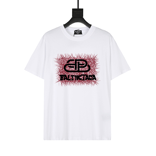 バレンシアガ ファッション半袖Tシャツ