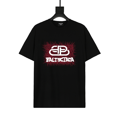 バレンシアガ ファッション半袖Tシャツ