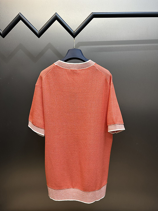 ディオール ビーチコレクション限定毛織り半袖Tシャツ