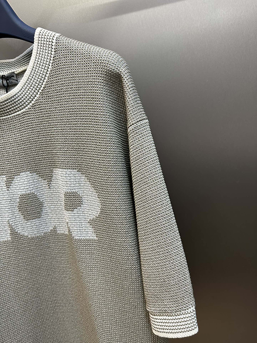 ディオール ビーチコレクション限定毛織り半袖Tシャツ