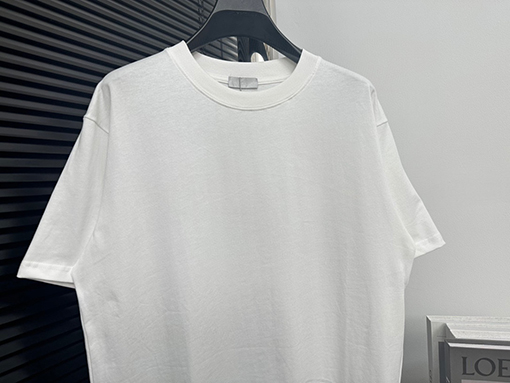 ディオール バック大きな プリントパターンラウンドネック半袖Tシャツ