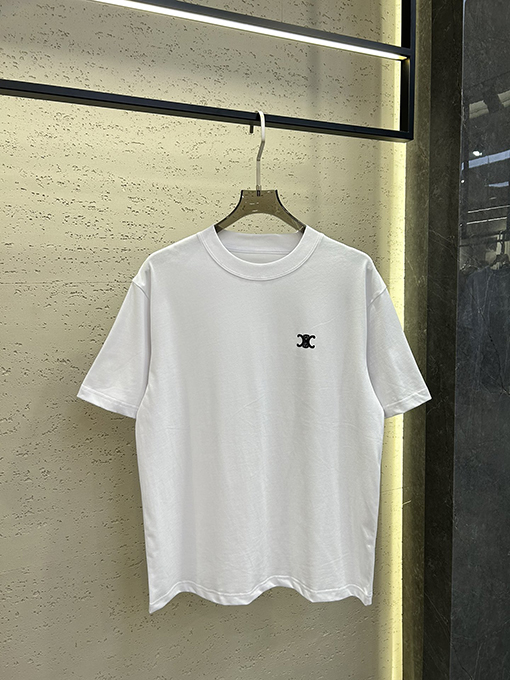 セリーヌ スモール ロゴ プリント 半袖 Tシャツ