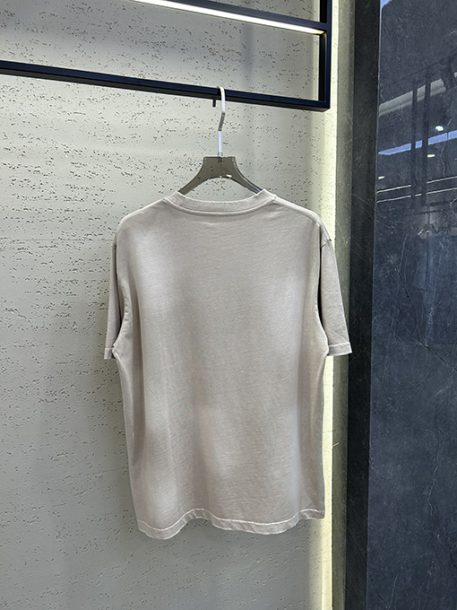 セリーヌ 小ロゴ プリント ウォッシング 古着半袖 Tシャツ