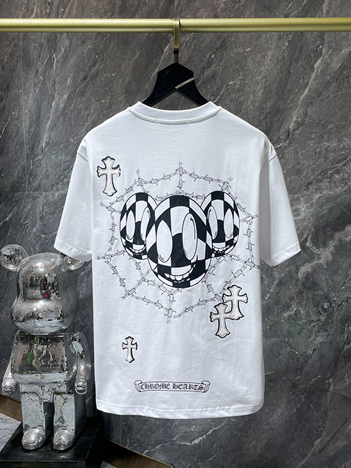クロムハーツ Matty グラフィティ 刺繍 半袖Tシャツ