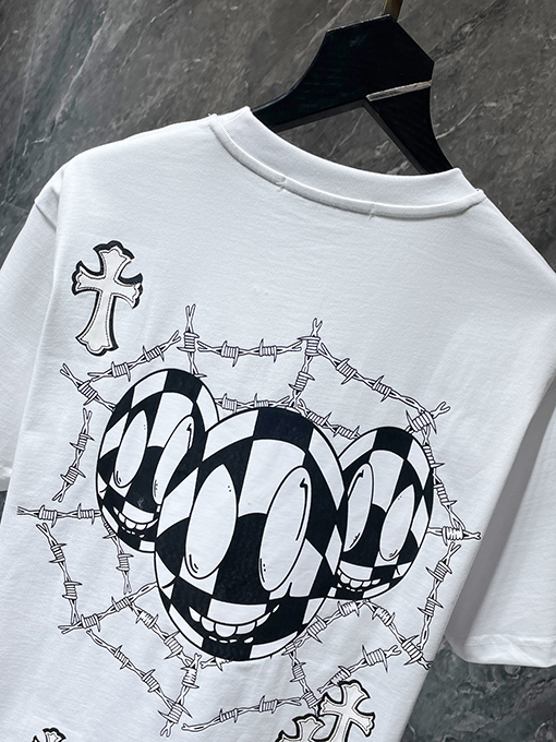 クロムハーツ Matty グラフィティ 刺繍 半袖Tシャツ