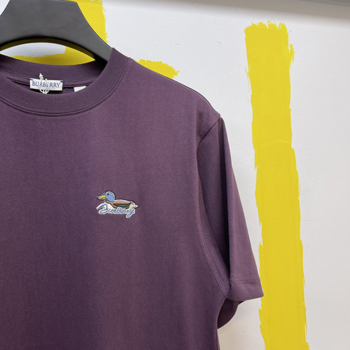 バーバリースーパーコピー 刺繍ファッション 半袖Tシャツ