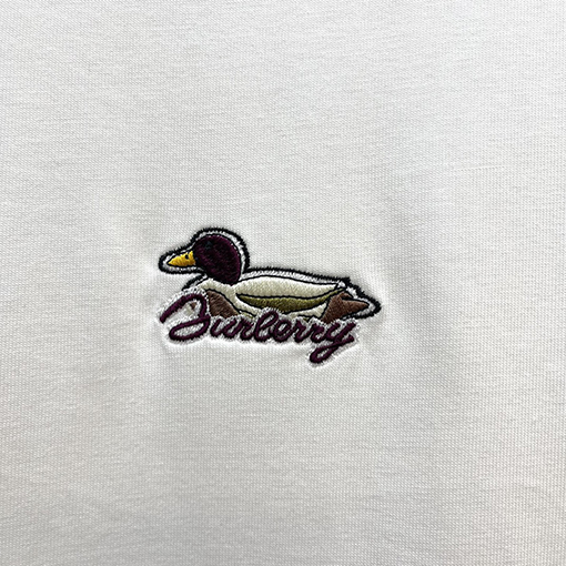 バーバリースーパーコピー 刺繍ファッション 半袖Tシャツ
