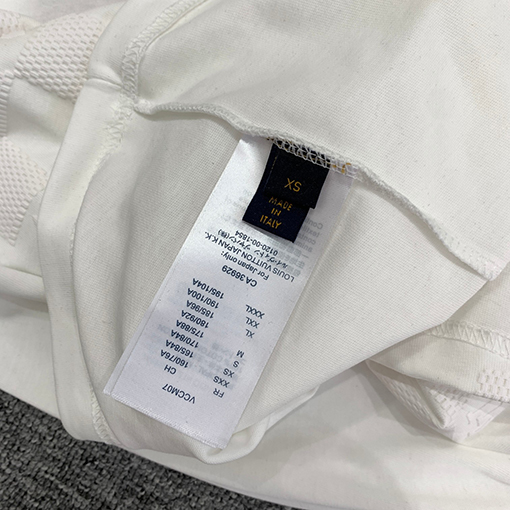 ルイヴィトン  スチールプリントバックロゴプリント半袖Tシャツ