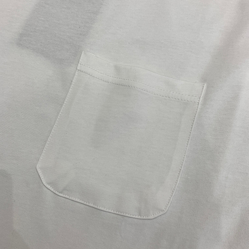 ルイヴィトン  スチールプリントバックロゴプリント半袖Tシャツ