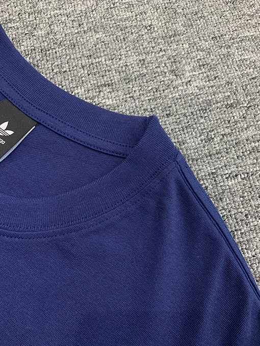 Balenciaga X Adidas 胸のクラシックロゴプリント半袖Tシャツ