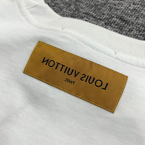ルイヴィトン アルファベットの落書きプリント半袖Tシャツ