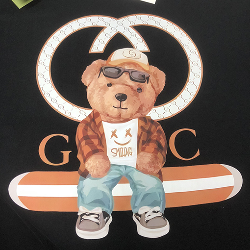 グッチ 新しいファッションラウンドネック半袖Tシャツ