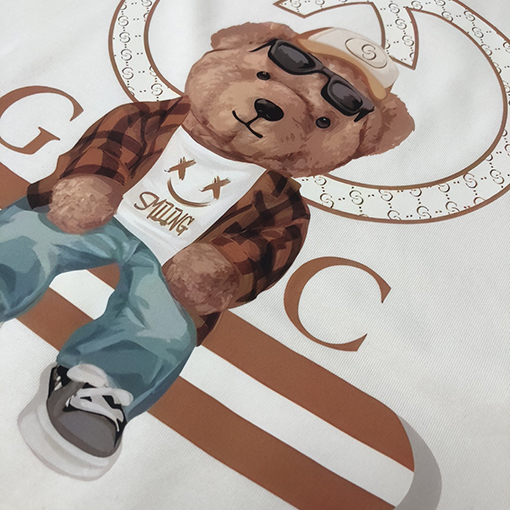 グッチ 新しいファッションラウンドネック半袖Tシャツ