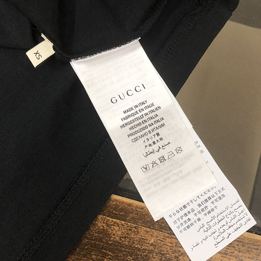 グッチ カップルモデルのベアー半袖Tシャツ