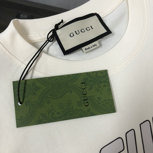 グッチスーパーコピー ファッションクルーネックルーズ半袖Tシャツ