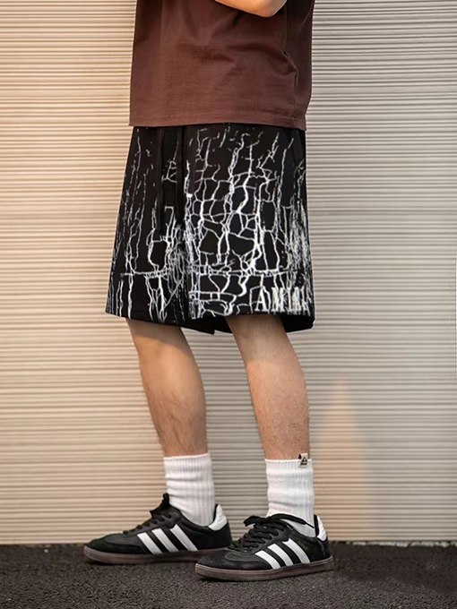 アミリ   新しいクラシックロゴパターンショーツ