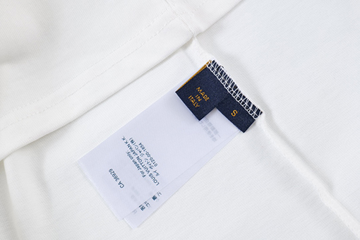 ルイヴィトンスーパーコピー 新しいファッションプリントロゴラウンドネック半袖Tシャツ