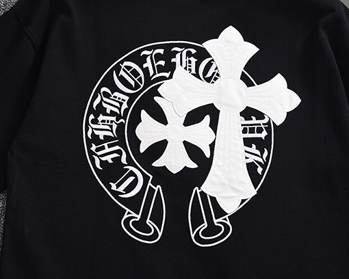 クロムハーツ 新しいファッションラウンドネック半袖Tシャツ