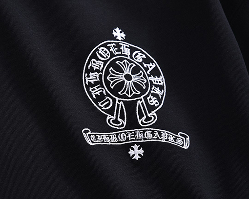 クロムハーツ 新しいファッションラウンドネック半袖Tシャツ