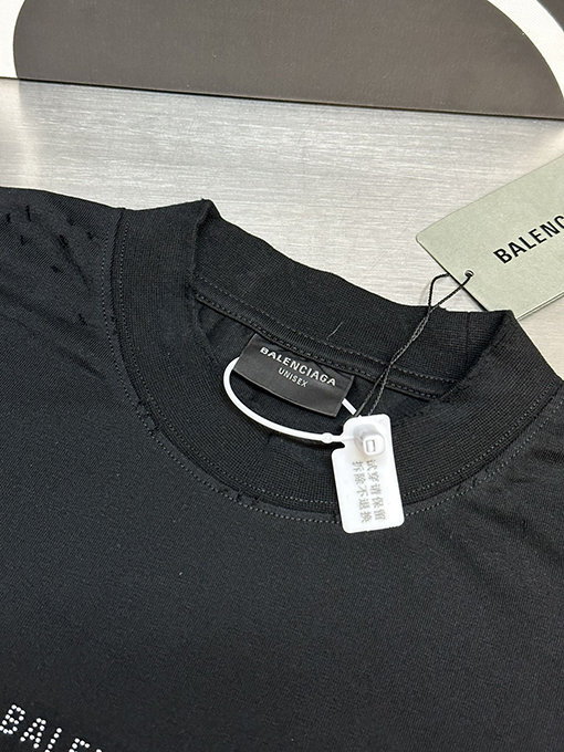 バレンシアガ   文字ホットドリル半袖Tシャツ
