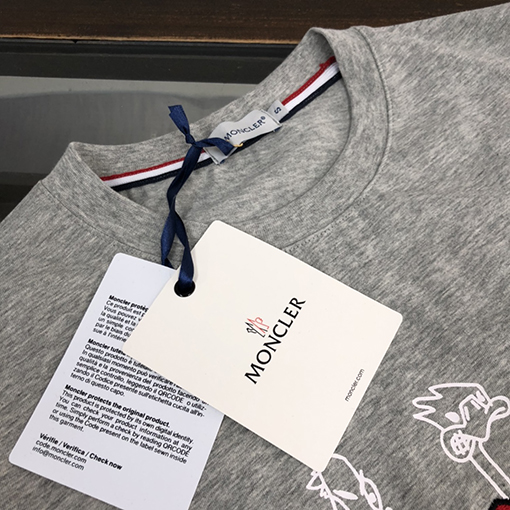 モンクレール プリントロゴデザイン半袖Tシャツ