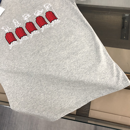 モンクレール プリントロゴデザイン半袖Tシャツ