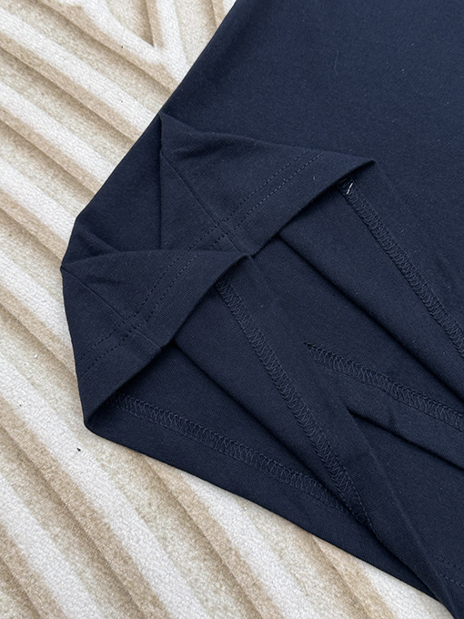 バレンシアガコピー  大きなMロゴ刺繍刺繍半袖Tシャツ