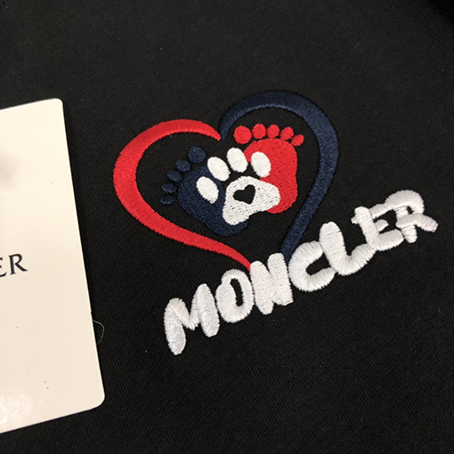 モンクレール プリントロゴデザイン半袖Tシャツ