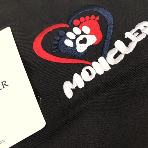 モンクレール プリントロゴデザイン半袖Tシャツ